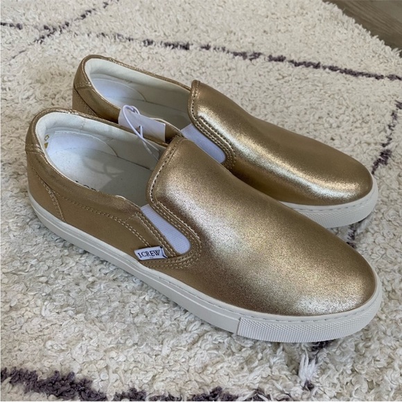 NWT J. Crew Factory Metallic Road Trip Slip-on
Sneakers - Picture 8 of 8